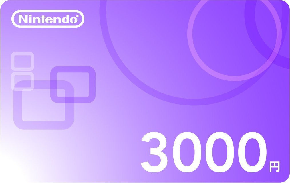 Japan Nintendo eShop 3000 Yen Card